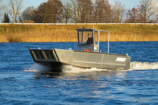 Nowa łódź na Wiśle